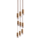 Formaminima - Lamp/One Messing 9-Light Kroonluchter