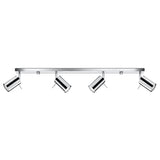 Plafondlamp RING 4L chroom