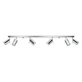 Plafondlamp RING 6L chroom