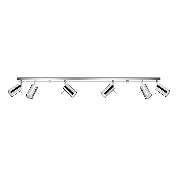 Plafondlamp RING 6L chroom