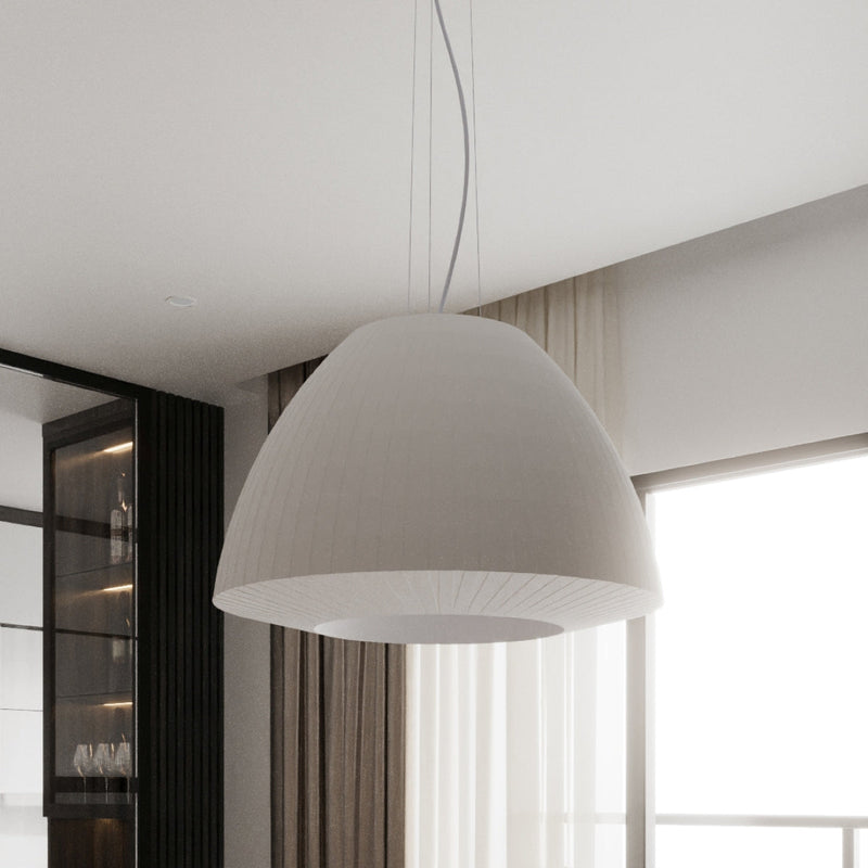 Schitterende witte Kroonluchter BELLA 60