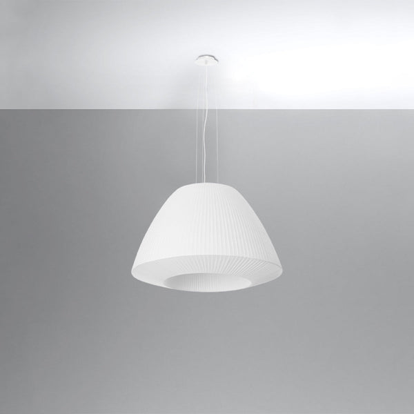 Schitterende witte Kroonluchter BELLA 60