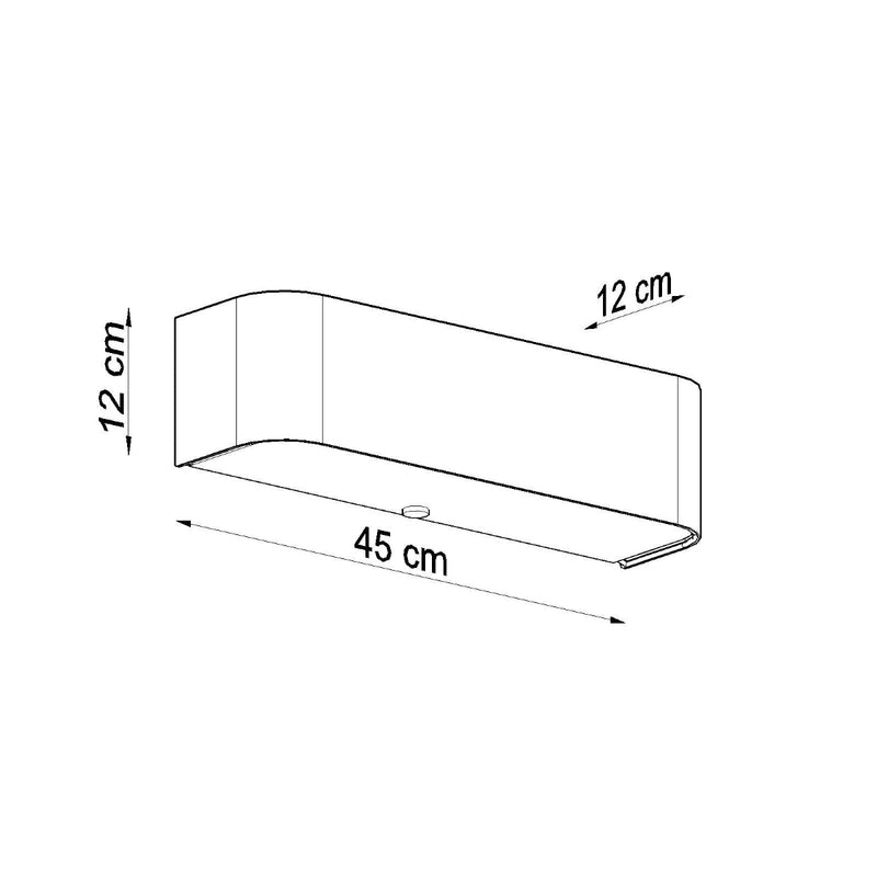 Wandlamp LOKKO wit