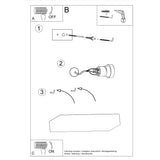 Wandlamp keramiek TAUGAN