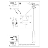 Keramische hanglamp ELECTRA
