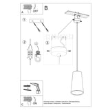 Keramische hanglamp GULCAN