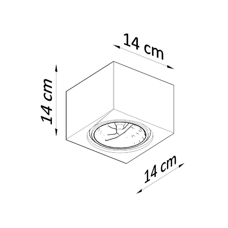 Wandlamp keramiek SEIDA