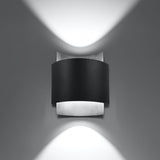 Wandlamp IMPACT zwart