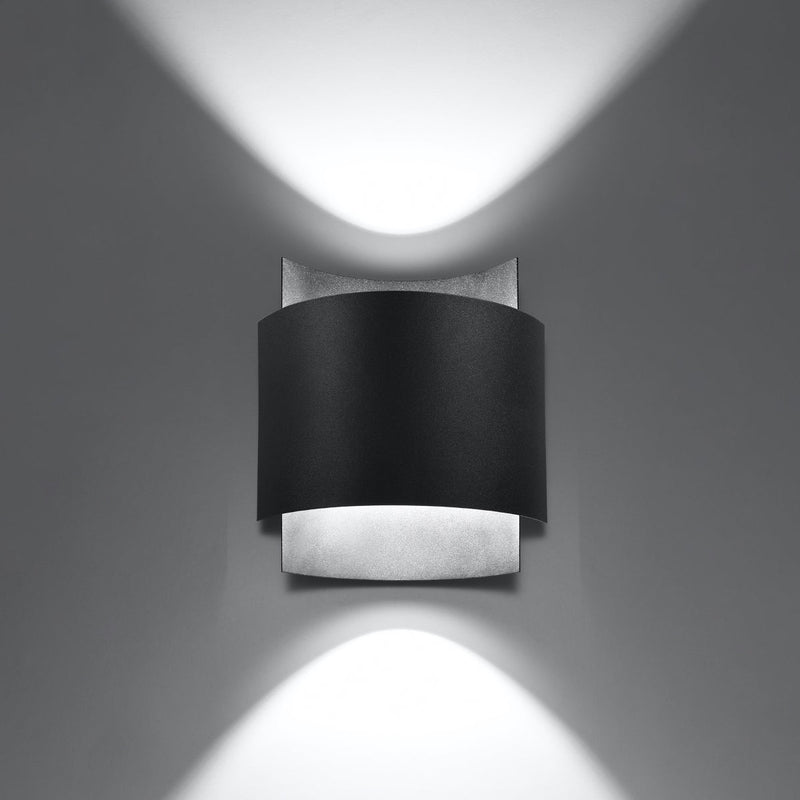 Wandlamp IMPACT zwart