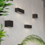 Wandlamp keramiek LEO zwart