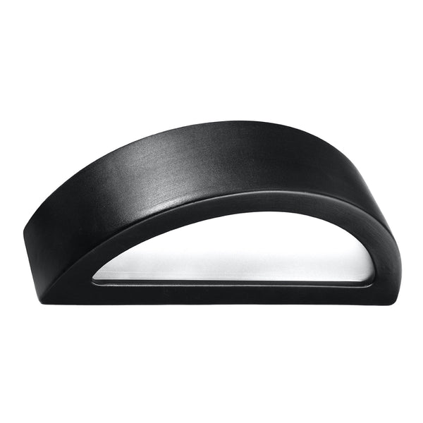 Wandlamp keramiek ATENA zwart