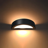Wandlamp keramiek ATENA zwart