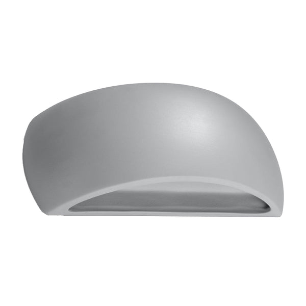 Wandlamp keramiek PONTIUS grijs