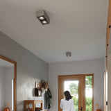 Plafondlamp QUATRO 2 beton