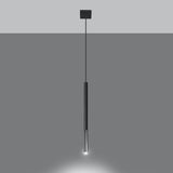 Hanglamp MOZAICA 1 zwart/chroom