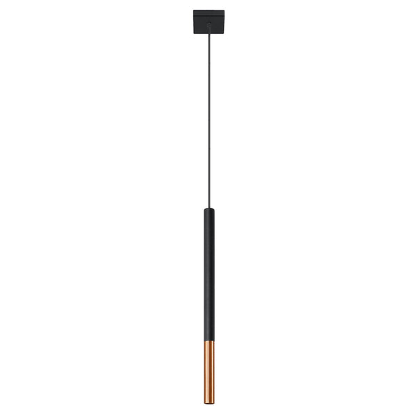 Hanglamp MOZAICA 1 zwart/koper