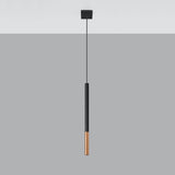 Hanglamp MOZAICA 1 zwart/koper