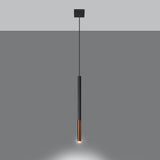 Hanglamp MOZAICA 1 zwart/koper