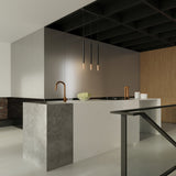 Hanglamp MOZAICA 3P zwart/koper