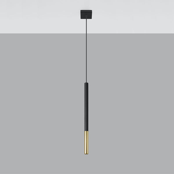 Hanglamp MOZAICA 1 zwart/goud