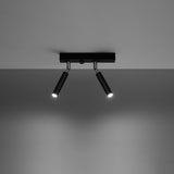 Plafondlamp EYETECH 2 zwart