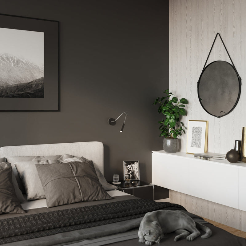 Wandlamp AXIL zwart