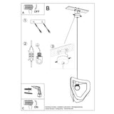 Hanglamp TRES zwart