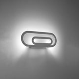 Wandlamp SACCON wit