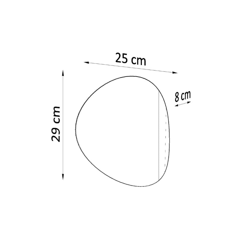 Wandlamp SENSES zwart