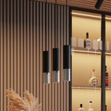 Wandlamp LOOPEZ zwart/chroom