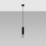 Hanglamp LOOPEZ 1 zwart/chroom
