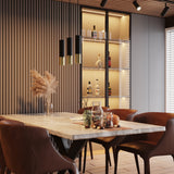 Wandlamp LOOPEZ zwart/goud