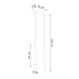Hanglamp WEZYR 2 wit