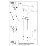 Hanglamp WEZYR 2 wit