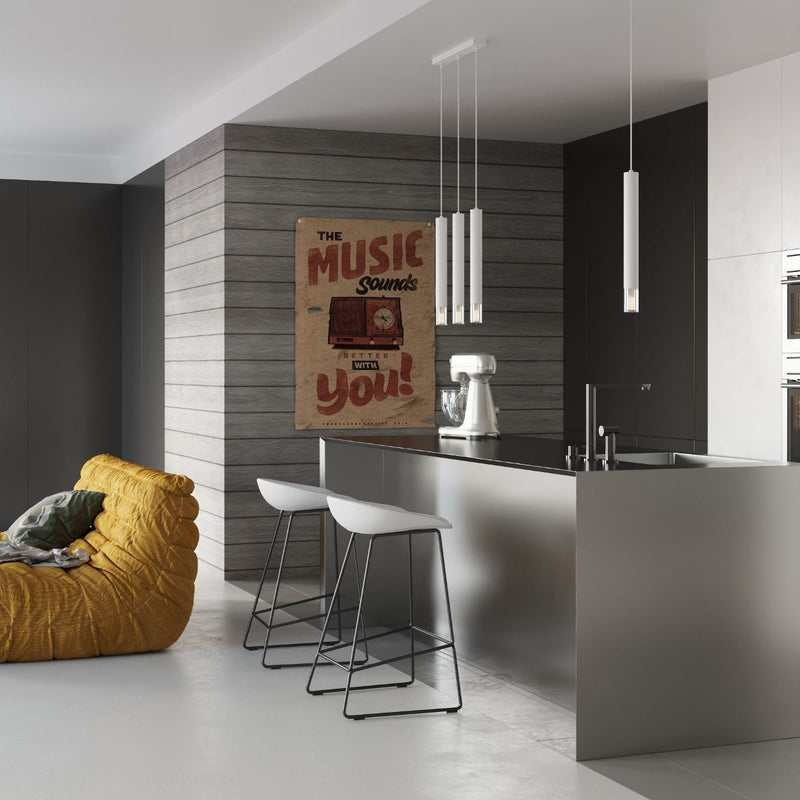 Hanglamp WEZYR 3 wit