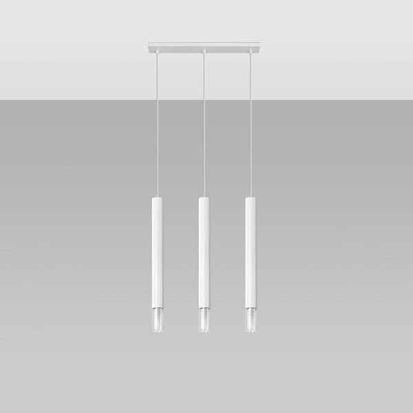 Hanglamp WEZYR 3 wit