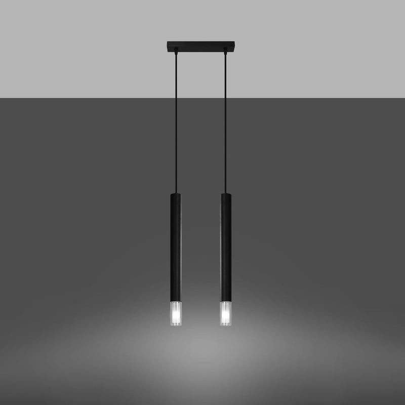 Hanglamp WEZYR 2 zwart