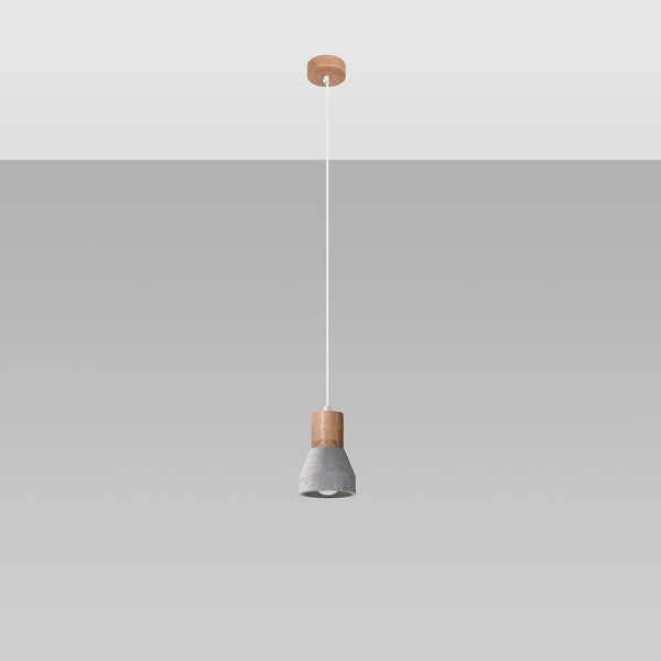 Hanglamp QUBIC grijs