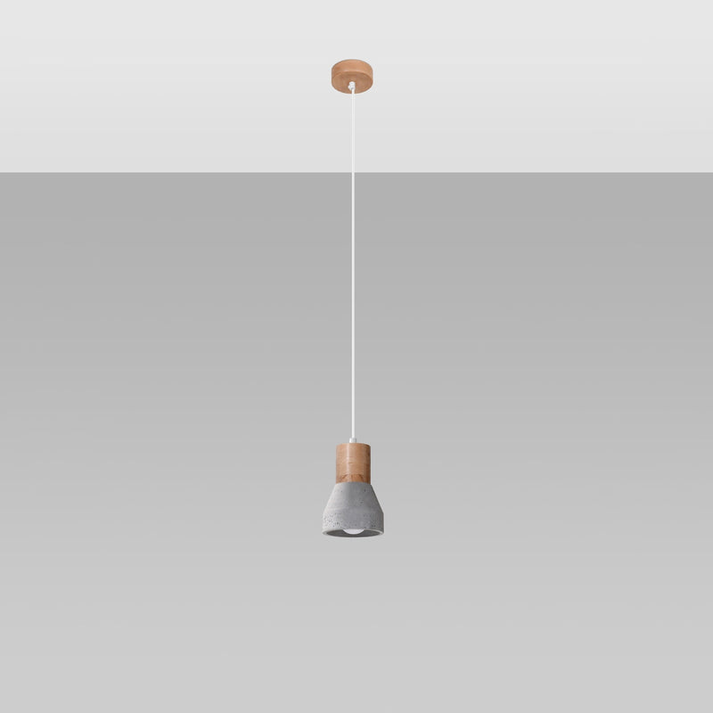 Hanglamp QUBIC grijs