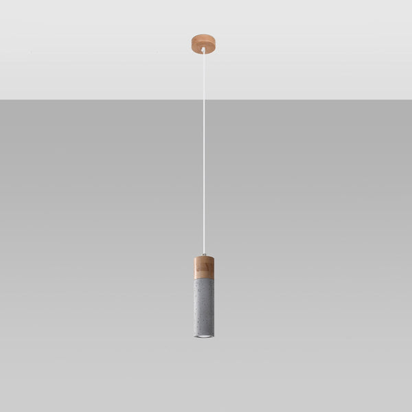 Hanglamp ZANE 1 grijs