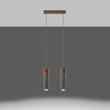Hanglamp ZANE 2 grijs