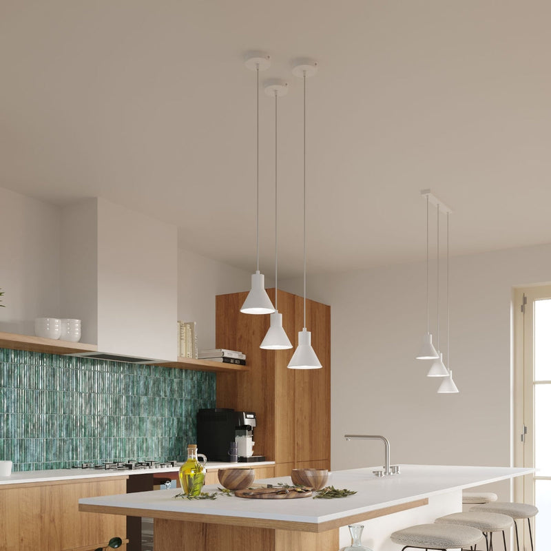 Hanglamp TALEJA 1 wit [E27]