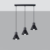 Hanglamp TALEJA 3 zwart [E27]