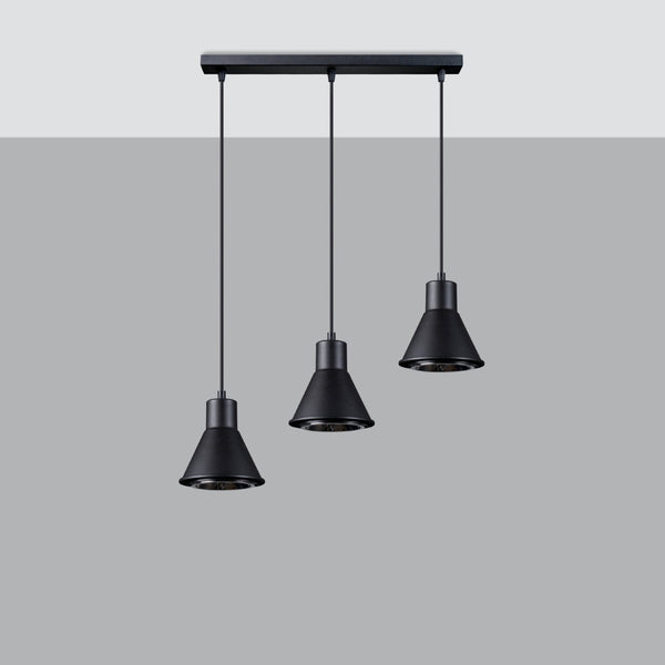 Hanglamp TALEJA 3 zwart [ES111]