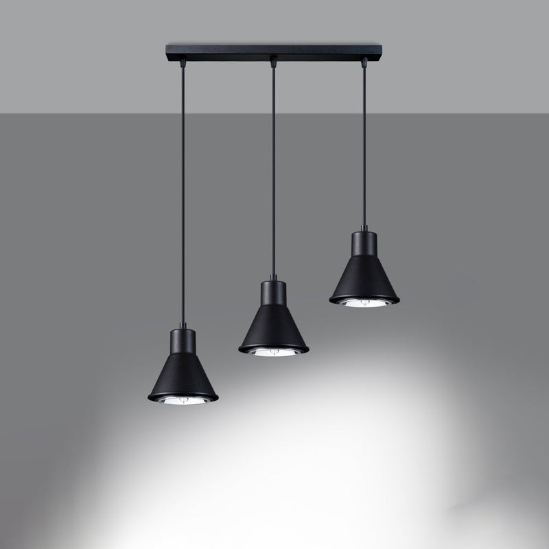 Hanglamp TALEJA 3 zwart [ES111]