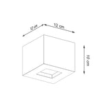 Wandlamp LEO beton