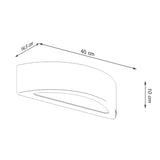 Wandlamp ATENA beton