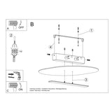 Plafondlamp SALIA