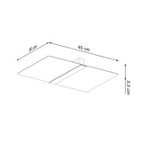 Plafondlamp AZALIA