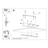 Plafondlamp AZALIA
